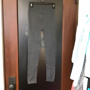 NWOT Comfy Grey fleece leggings L/XL by blue star